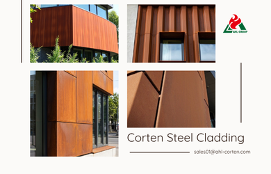 Corten Steel Cladding Panel